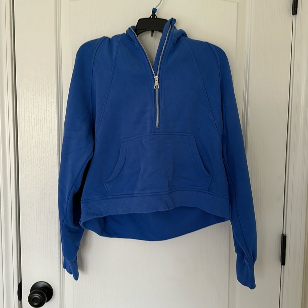 Quarter zip hoodie
